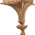 Cabilock Vintage Wall Shelf Floating Shelves, Gold Wall Hanging Rack Decorative Shelves with Large Capacity Rustic Planter Display Stand Holder for Living Room, Kitchen, Bathroom