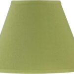 Aspen Creative 32640 Transitional Empire Shape Spider Construction Lamp Shade in Lime Green, 6″ Top x 12″ Bottom x 9″ Slant Height Brand: Aspen Creative