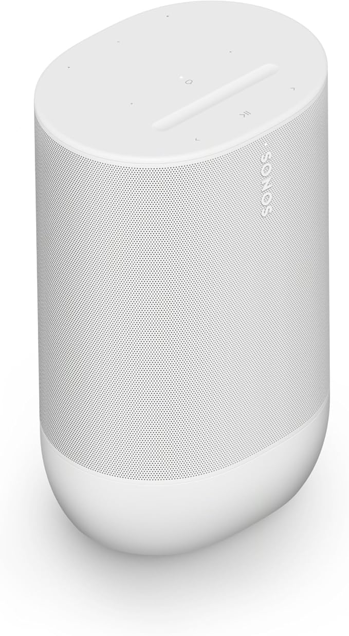 Sonos Move 2 – White – Wireless Portable Bluetooth Speaker Sonos Move 2 – White – Wireless Portable Bluetooth Speaker