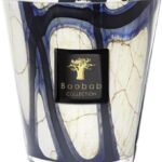 Baobab Collection Scented Candle Stones Lazuli – Luxury Home Fragrances – Cardamom, SEA Salt, Musk – Handmade EU (MAX 16)