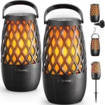 Outdoor Speakers Gifts for Men Bluetooth Speaker with Lights Multi-Sync up to 100 Speakers Auto-Pairing HD Stereo Sound Cool Stuff House Warming Gifts IPX5 Waterproof Lantern for Camp|Patio|Pool|Yard
