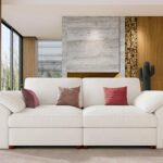 EASE MOOSE Modern Loveseat Sofa for Living Room, Comfty 2 Seat Solid Wood Frame Sofa, Modern Deep Seat Couch, Removable Cover